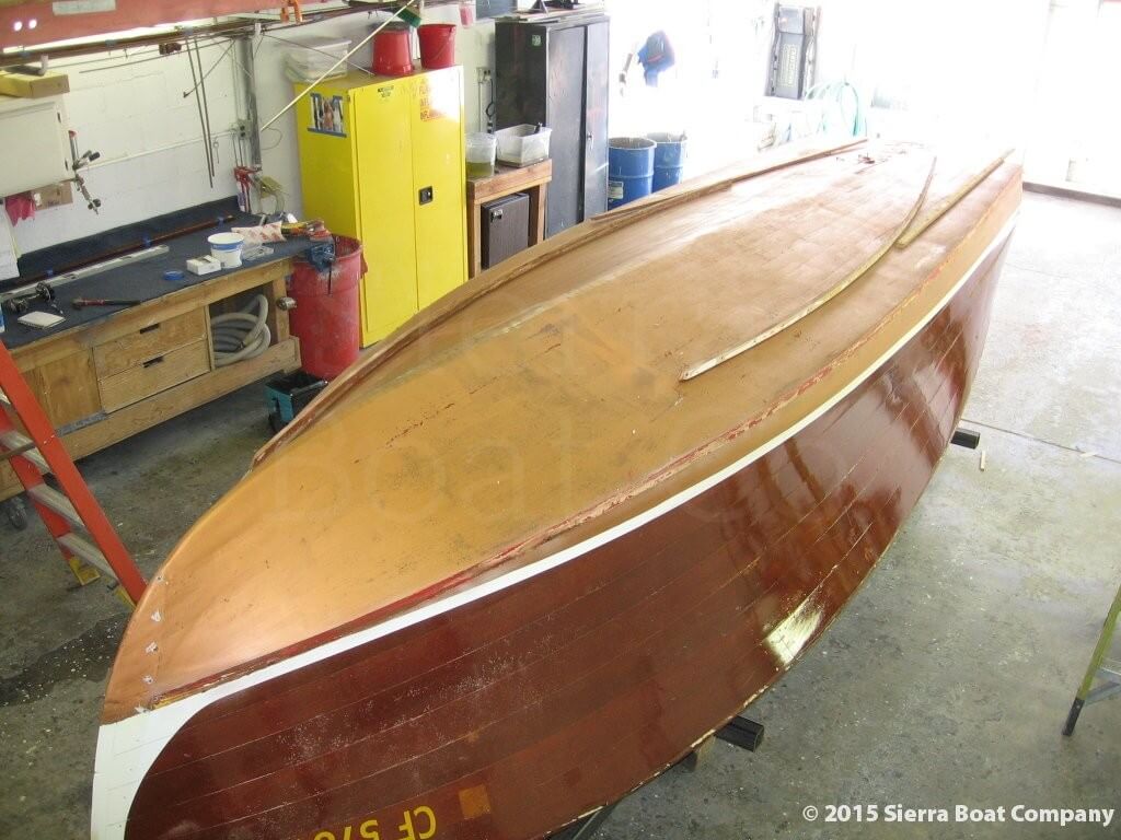 Wood Boat Restoration - GarwooD 0171