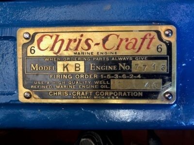 1938 Chris Craft 16ft Special Race Boat