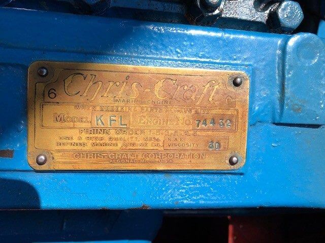 1939 Chris Craft 19ft Custom Runabout Barrel Back