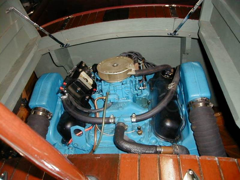 A close up of an engine
