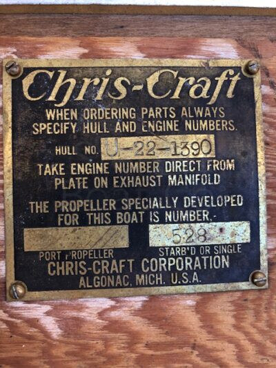 1949 Chris Craft 22ft Sportsman